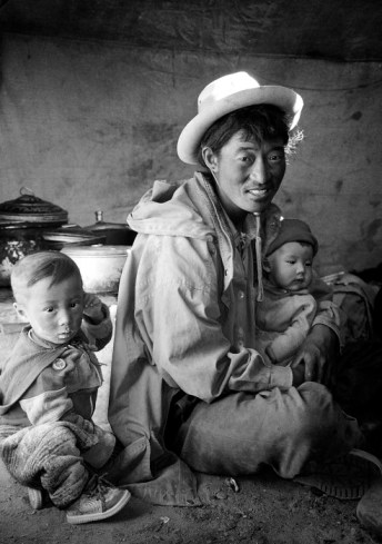 Nomads in Tibet