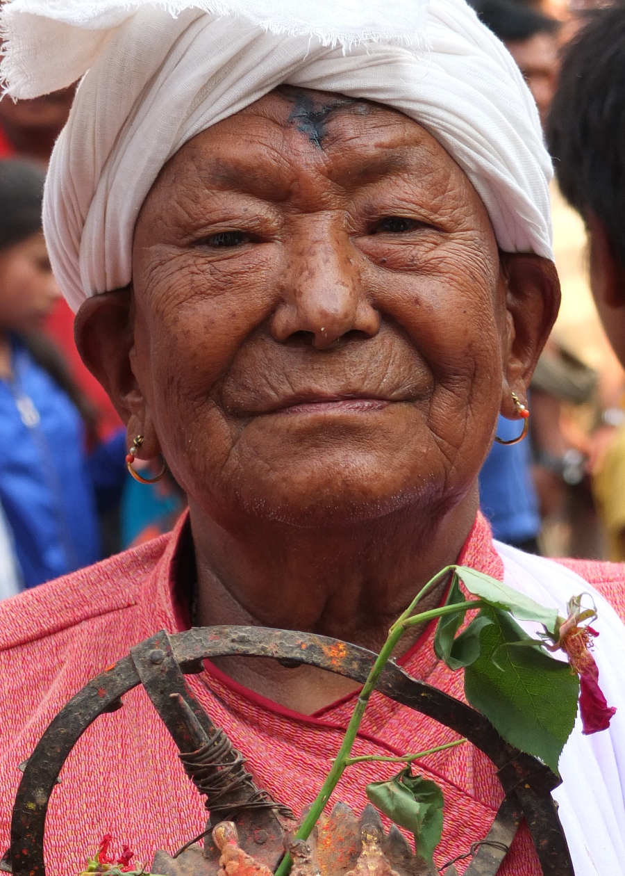 Shaman priest in Nepal
